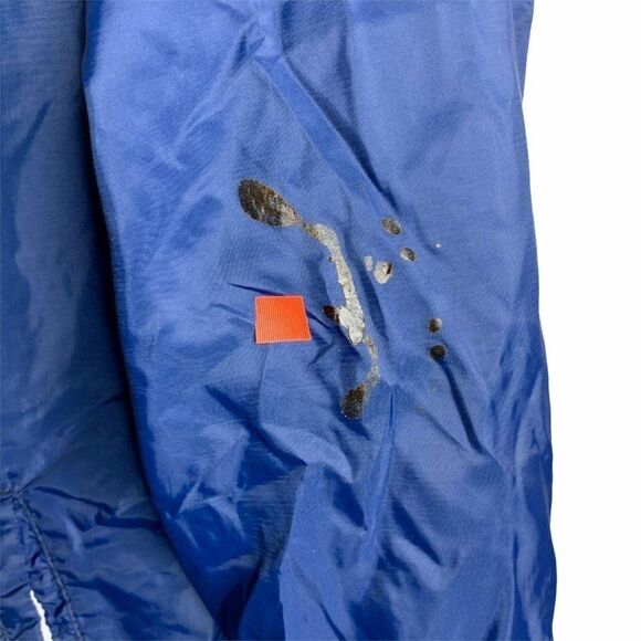 Vintage Nylon Track Jacket S Blue TFS - Picture 5 of 7
